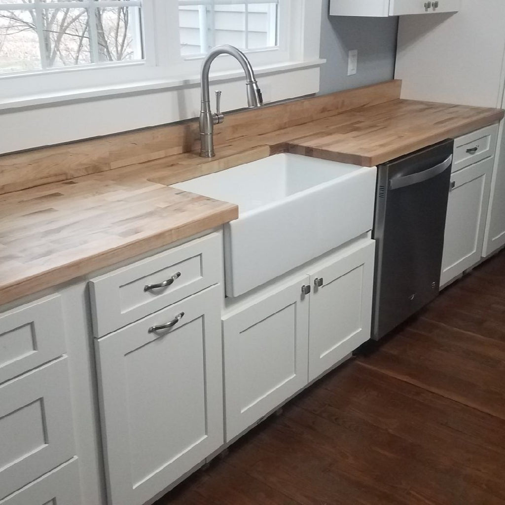 Rubberwood Butcher Block Countertop