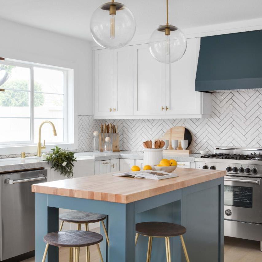 Rubberwood Butcher Block Countertop