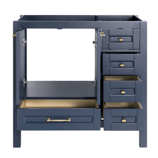 30 inch Navy Blue Single Sink Selena 30 inch Navy Blue Single Sink Selena