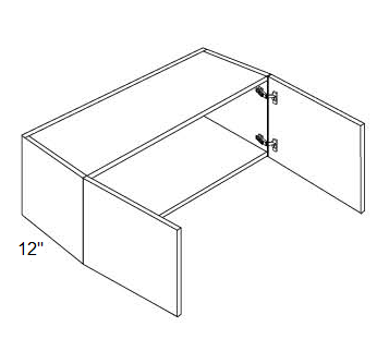 BRIDGE WALL CABINETS - Shaker White